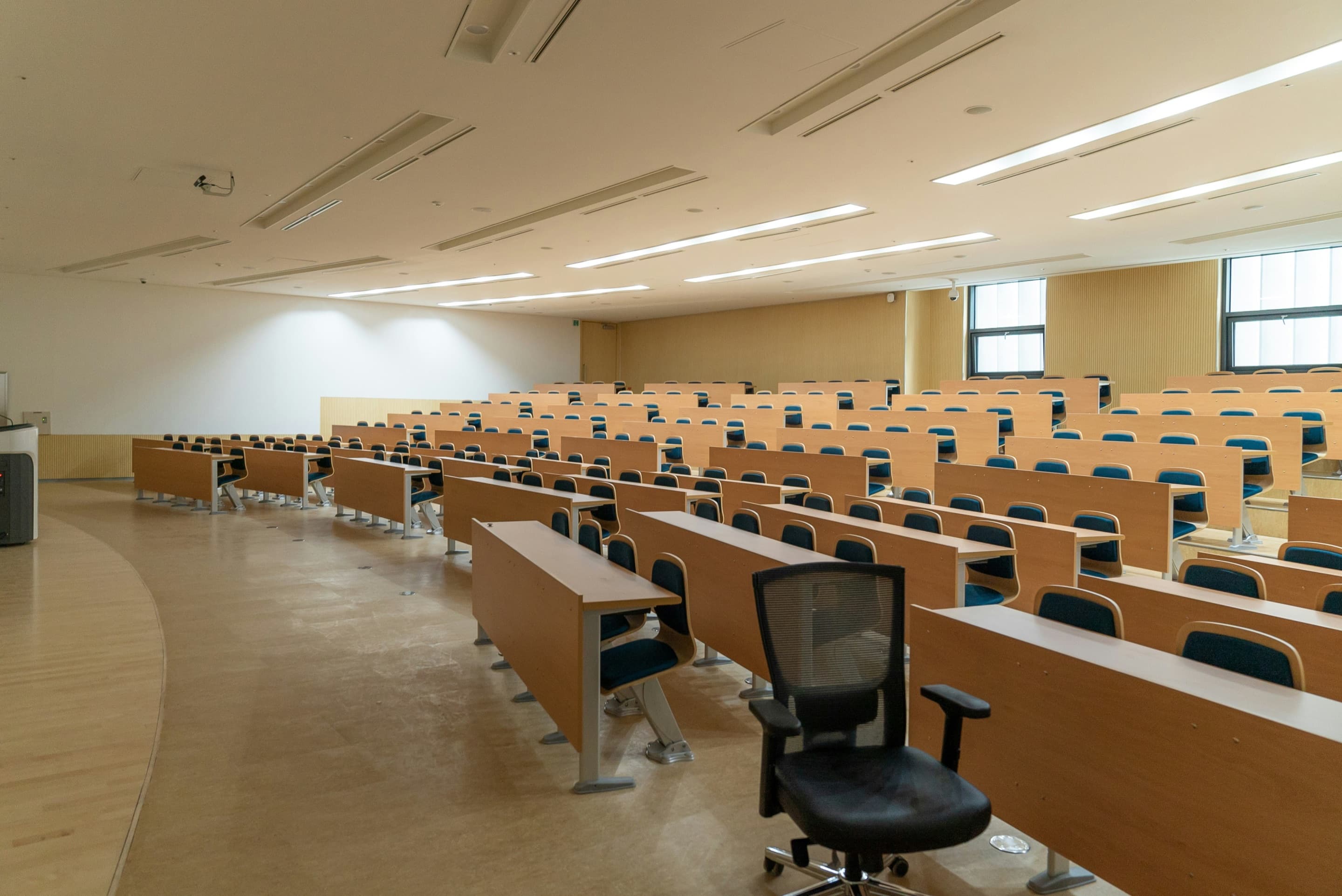 University lecture hall